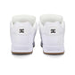 DC Coiler White Black Gum Skate Shoes