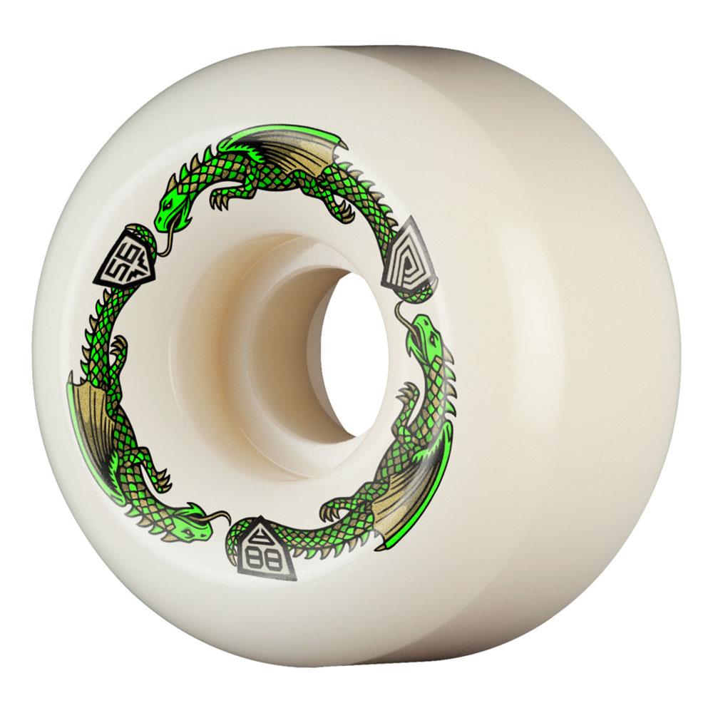 Powell-Peralta™ Dragon Formula Skateboard Wheels V6 56mm 88A Green