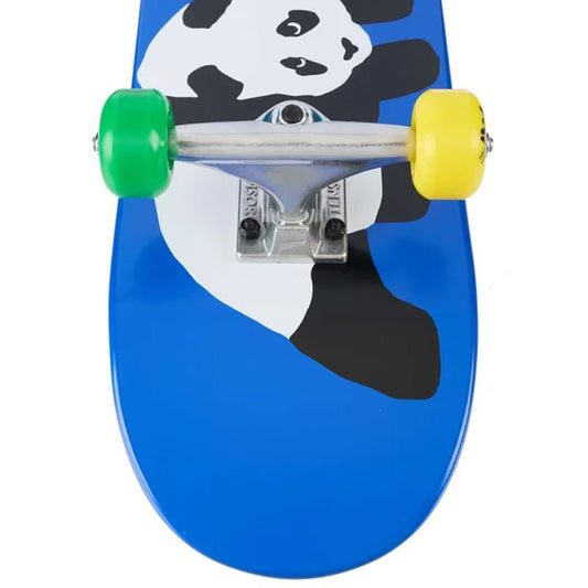 Enjoi Panda FP Soft Top Factory Complete Skateboard Blue 7''