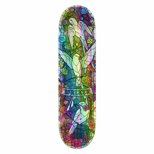 Real Skateboard Deck Kyle Holographic Cathedral Holo Rainbow Foil 8.38"