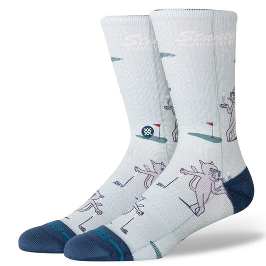 Stance Socks Players Club Crew Green UK 7-11