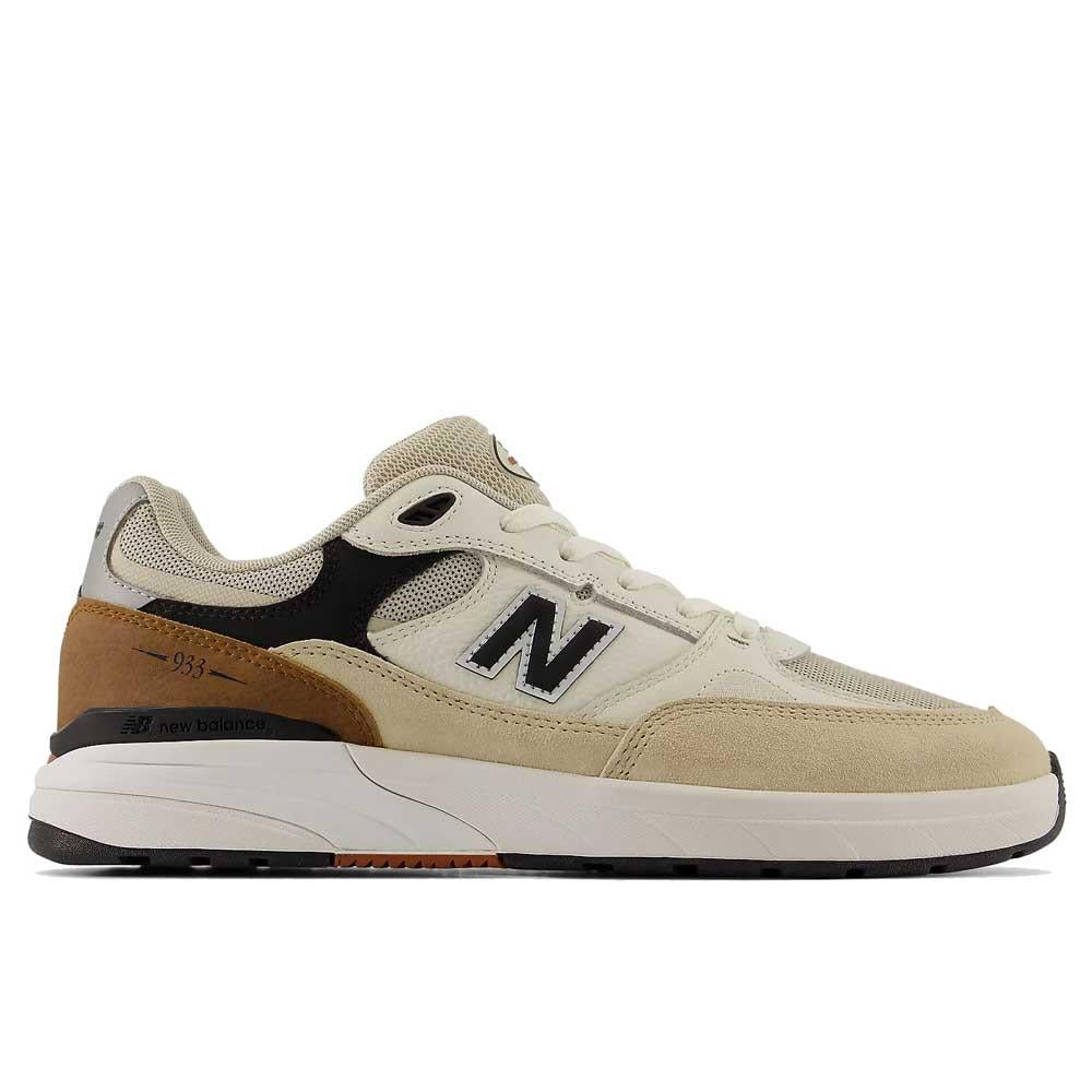 New Balance Numeric Reynolds 933 Skate Shoes Quicksand Sea Salt Green