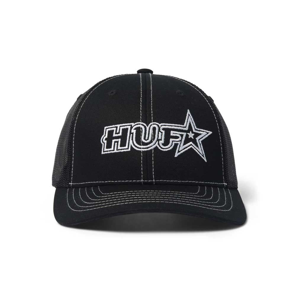 Huf Galaxy Trucker Hat Black