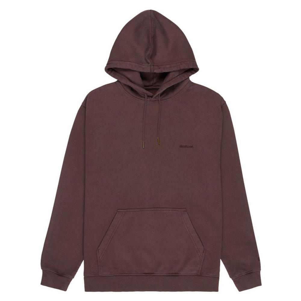 DC Shoe Co Lowcase Pullover Hooded Sweatshirt Coffee Bean Brown