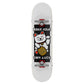 Enuff Lucky Cat Complete Skateboard 92A Medium Wheels White 8"