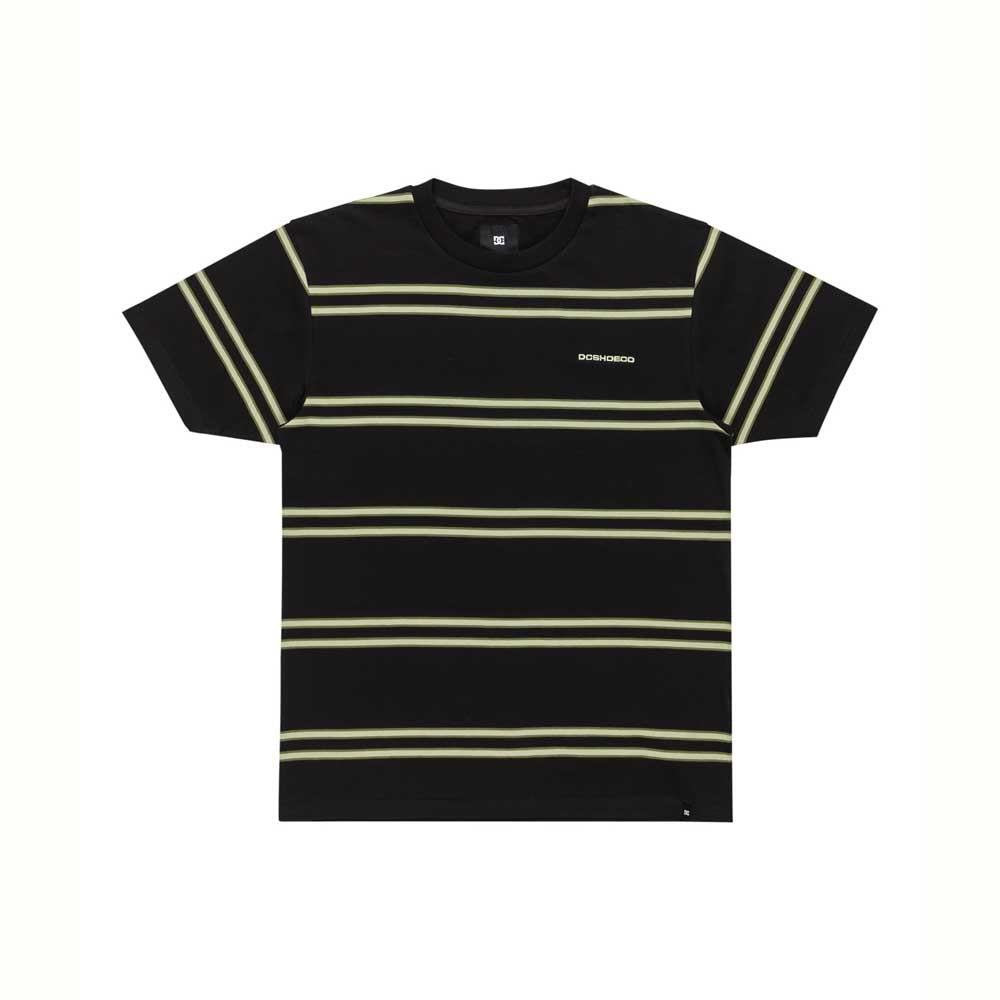 DC Shoe Co Portside Stripe Short Sleeve T-Shirt Black