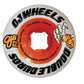 OJ Double Duro Skateboard wheels Double Duro 101a/95a White/Orange 54mm