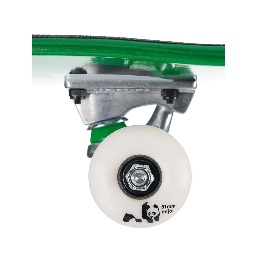 Enjoi Panda FP Factory Complete Skateboard Green 7.25''