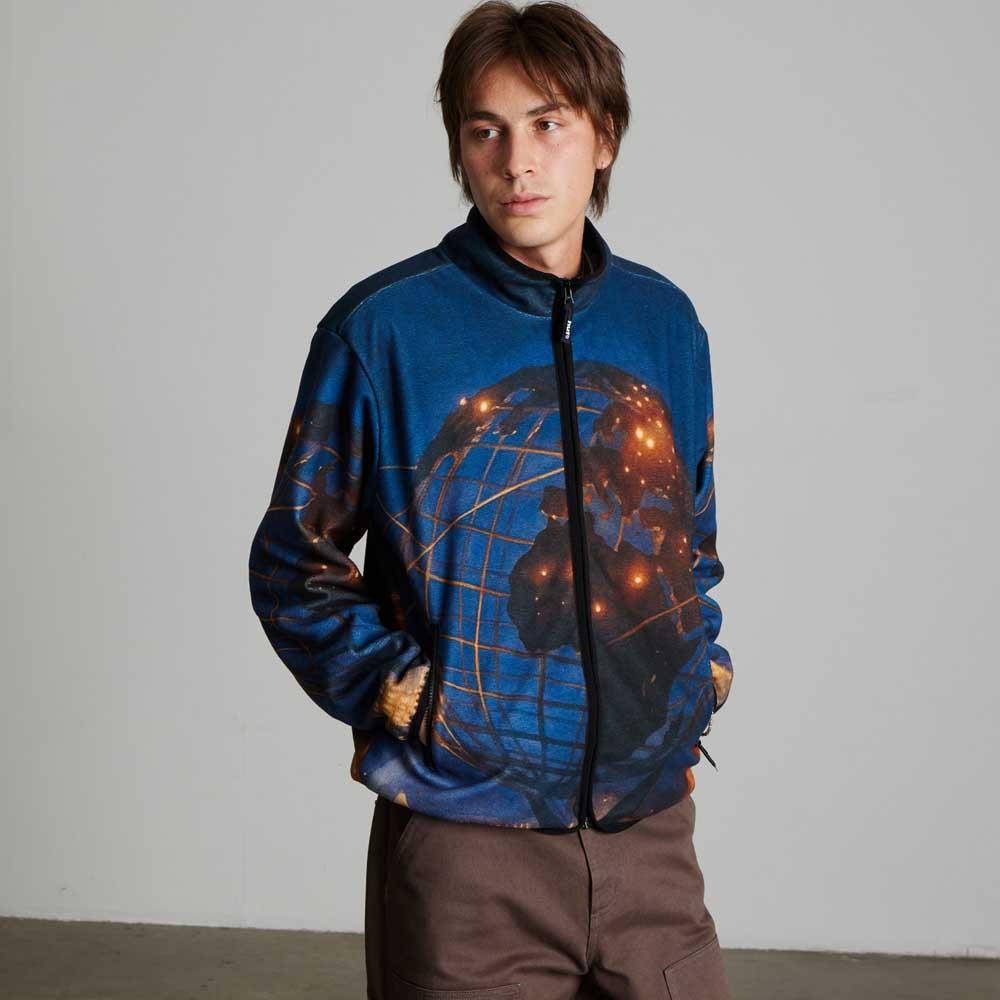 Huf Flushing Polar Fleece Jacket Multi