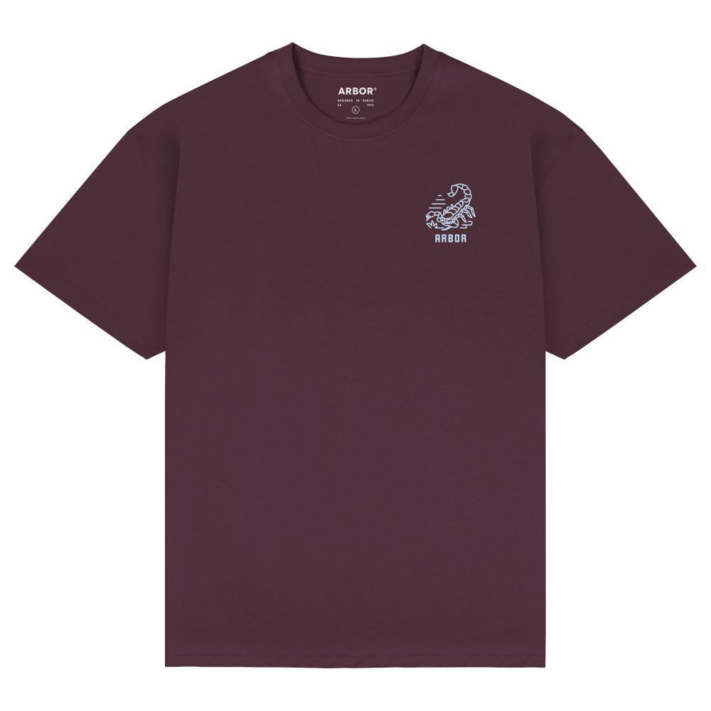 Arbor Skateboards Bodega T-Shirt Mulberry