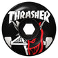 Spitfire X Thrasher Thrash & Burn 80HD Soft Classic Full Skateboard Wheels Black 56mm