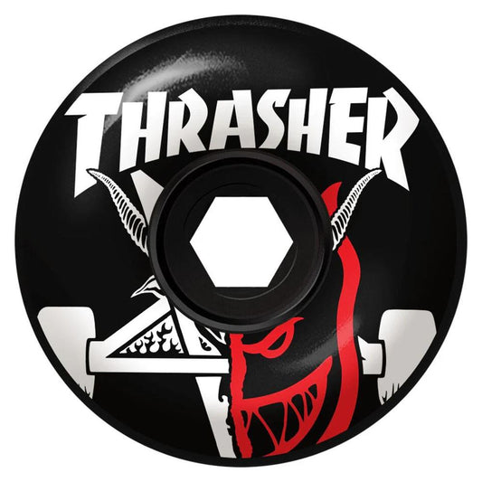Spitfire X Thrasher Thrash & Burn 80HD Soft Classic Full Skateboard Wheels Black 56mm