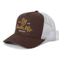Brixton Tolman NetPlus Truck Cap Hat Pincone Brown White