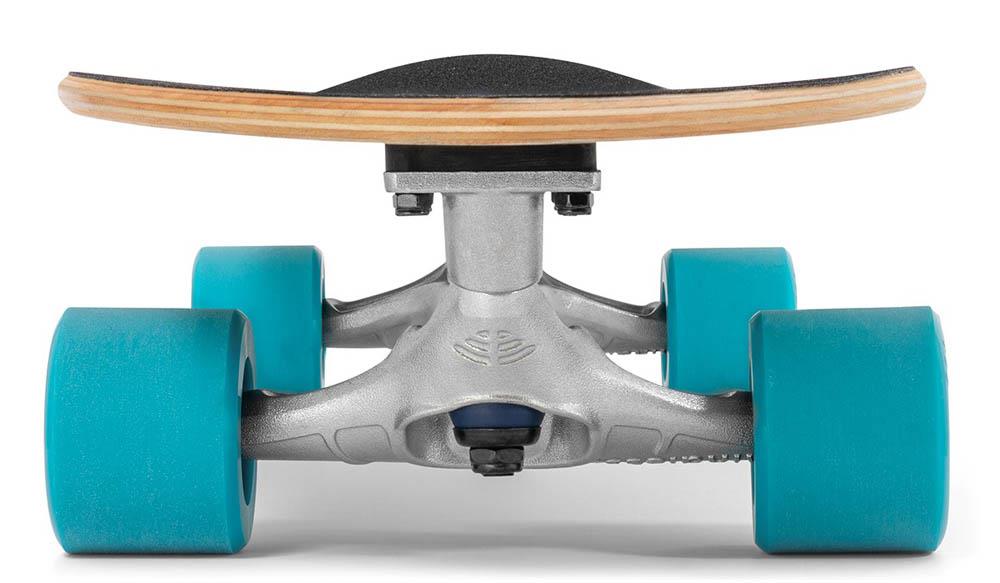 Mindless Wake Surf Skate Complete Skateboard Blue 35 x 10''