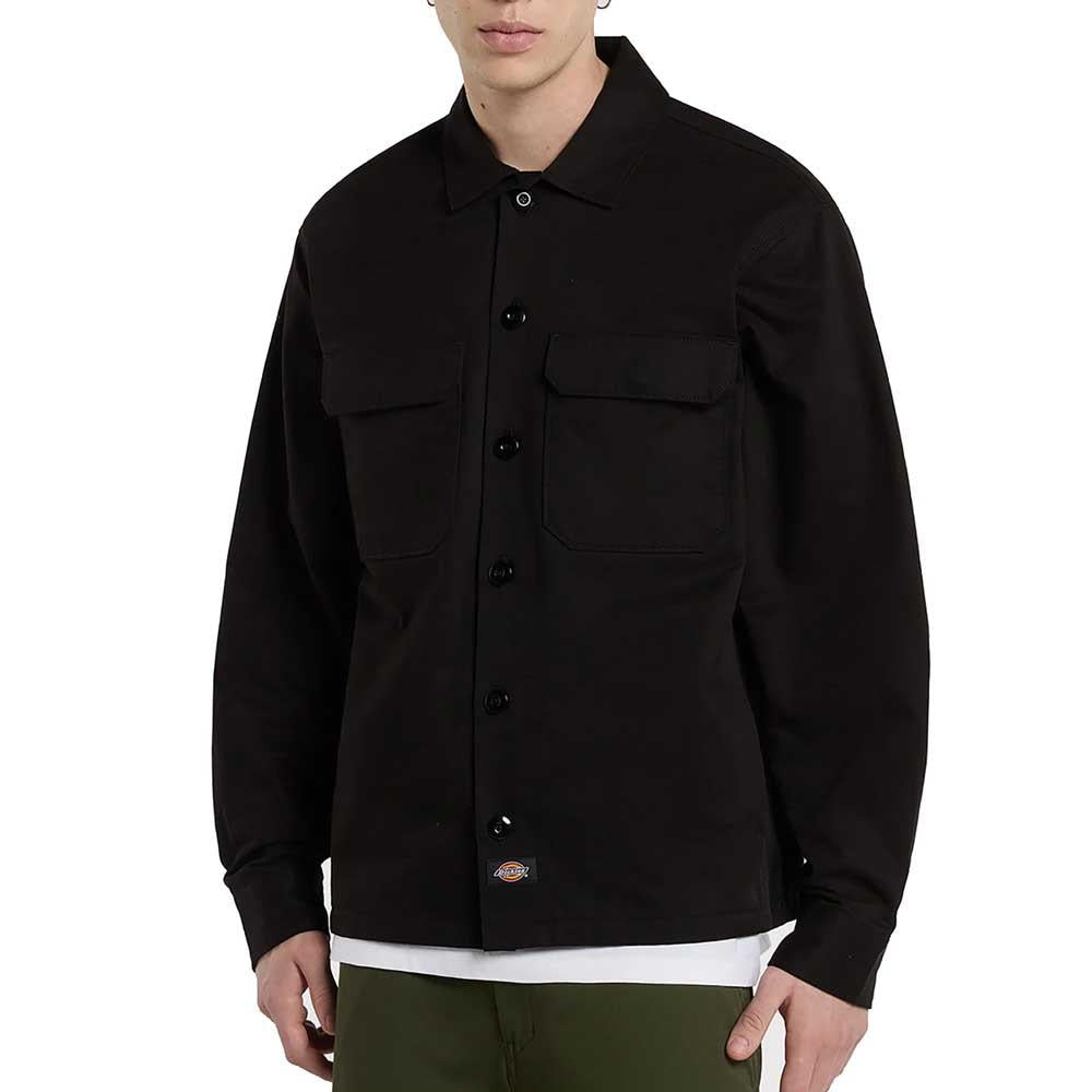 Dickies 247 Shacket Shirt Jacket Black