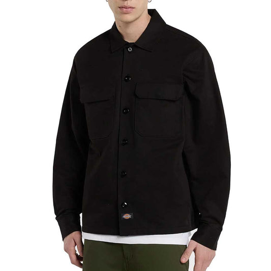 Dickies 247 Shacket Shirt Jacket Black