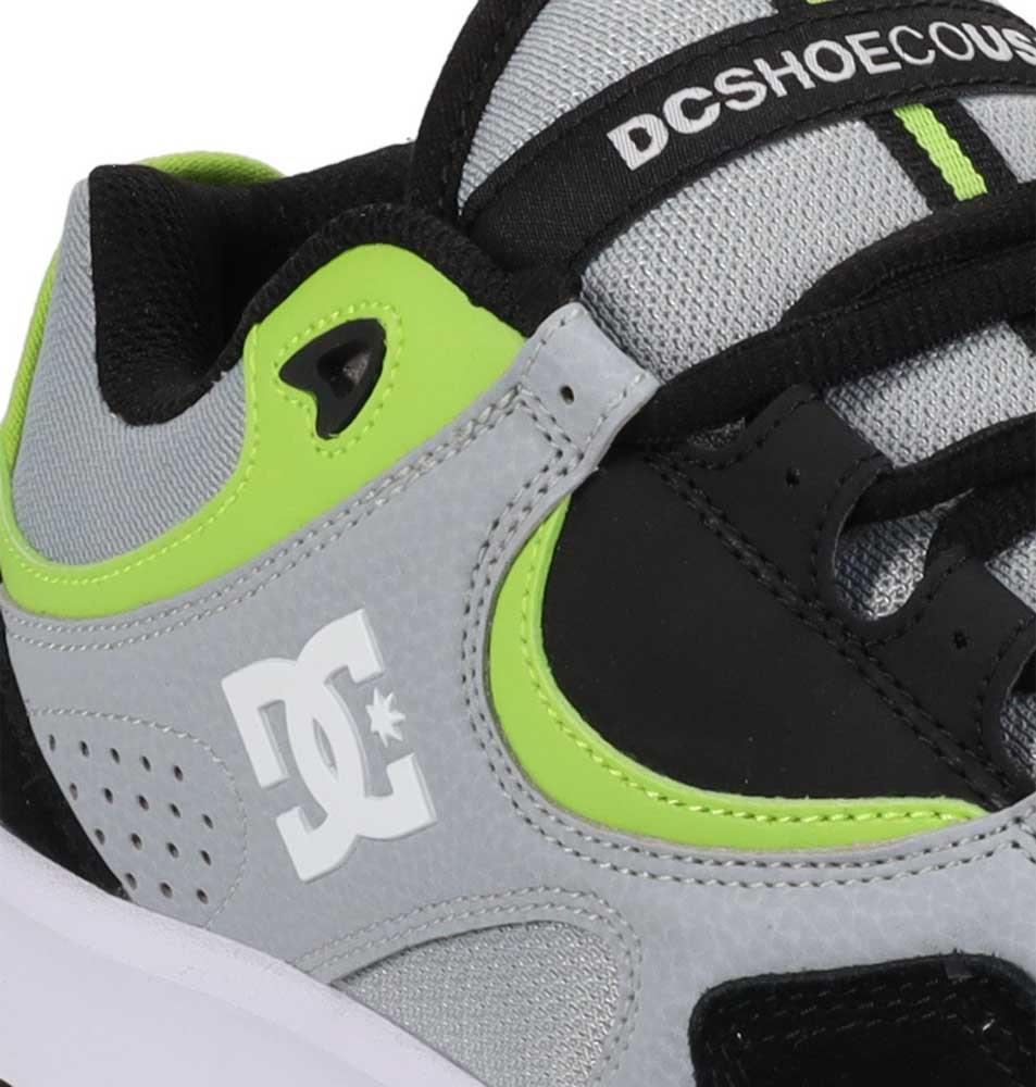 DC Shoes Kalynx Zero Grey Black Lime Skate Shoes