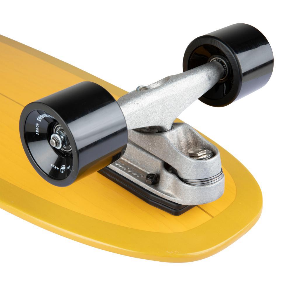 Arbor Surfskate C7 Shaper Warren Yellow Complete Cruiser Skateboard 29 IN