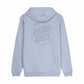 Santa Cruz Tonal Opus Dot Stripe Hooded Sweatshirt Fresh Blue