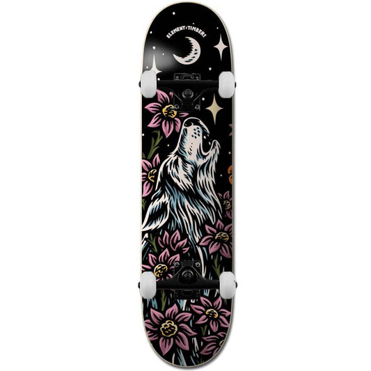Element Timber Late Bloomers Wolf Complete Skateboard  8"