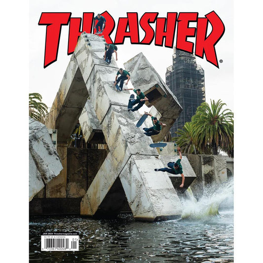 Thrasher Magazine January 2023 Issue 522 Ducky Kovacs Cover