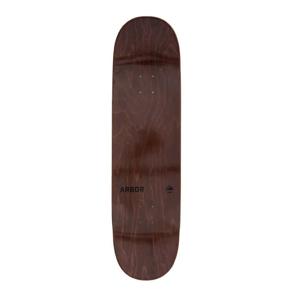 Arbor Logo Surplus Logo Multi Skateboard Deck 8.25"