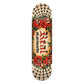 Real Team Oval By Harry Lintell Skateboard Deck Beige 8.5"
