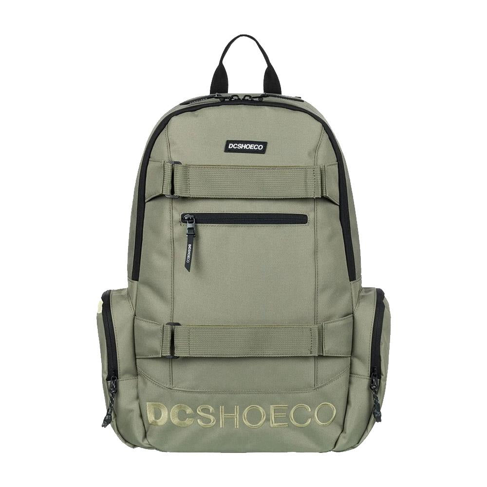 DC Shoe Co Breed 5 Skateboarding Backpack Deep Lichen Green