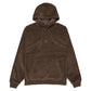DC Shoe Co Backlash Corduroy Pullover Hooded Sweatshirt Morel Brown