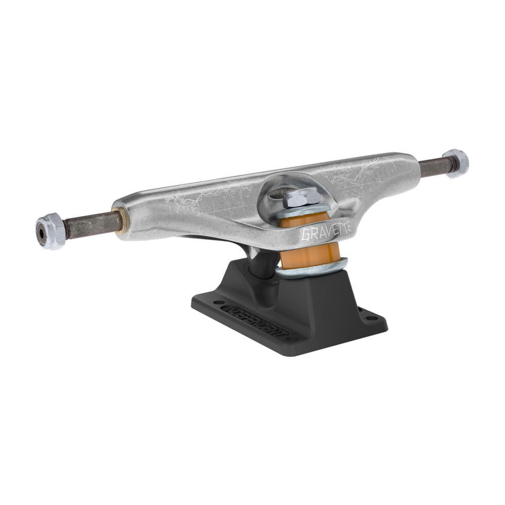 Independent Stage 11 Hollow David Gravette Silver Skateboard Trucks 144mm 8.25"