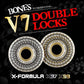 BONES WHEELS X-Formula Double Lock V7 Skateboard Wheels 54mm 99A