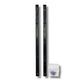 G-Tool Skateboard Rails 2 Pack Low Profile Black