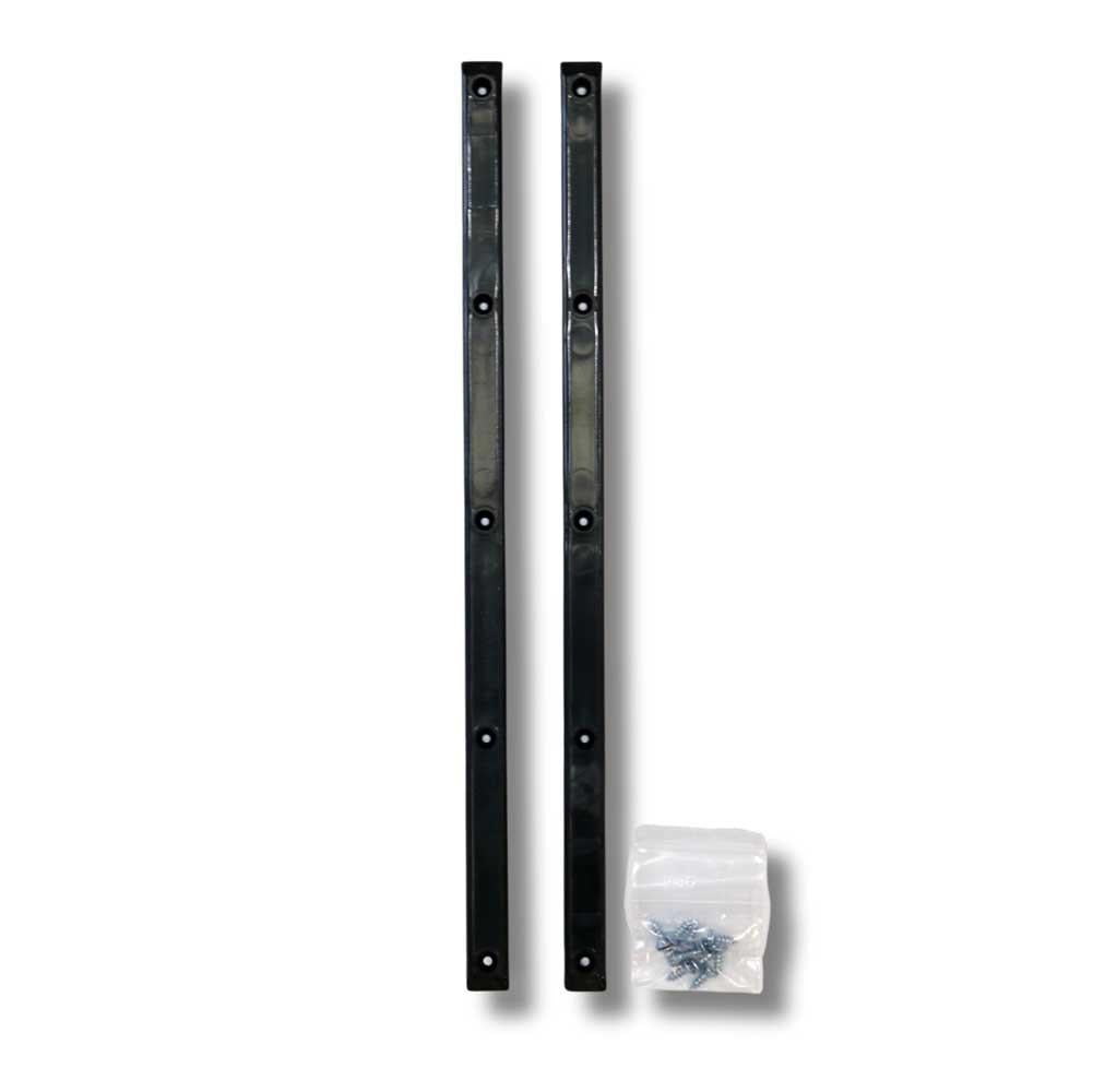 G-Tool Skateboard Rails 2 Pack Low Profile Black