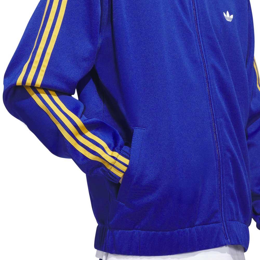 Adidas Skateboarding Superfire Track Jacket Royal Blue Preloved Yellow