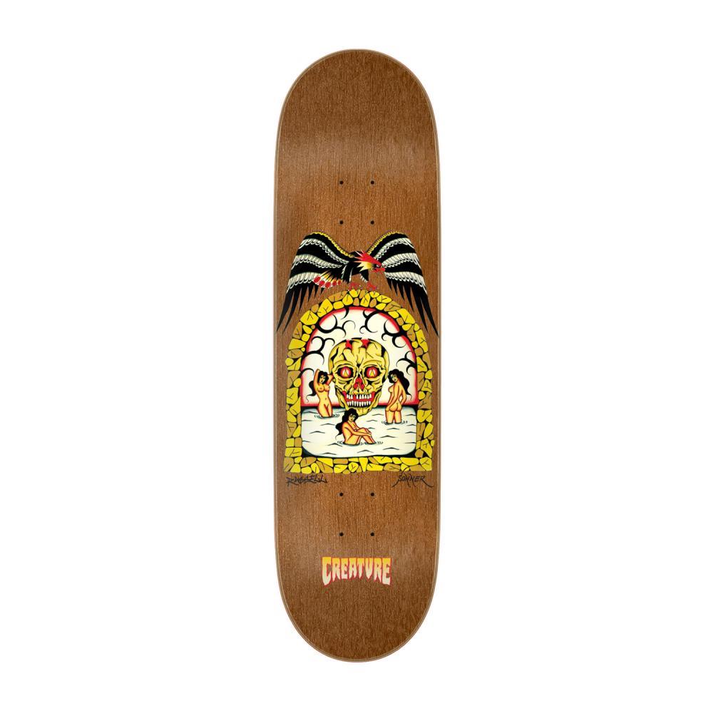 Creature Pro Skateboard Deck Russell Flash Pro Brown 8.6"