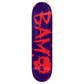 Zero Skateboard Deck BAM Purple Blood Purple 8.25"