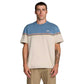 RVCA Pismo Stripe Short Sleeve T-Shirt Light Khaki
