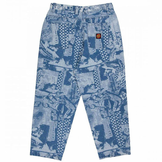 Santa Cruz Big Pants Stonewash Collage