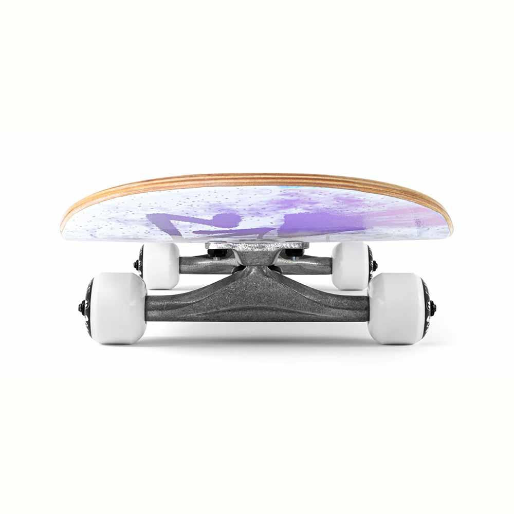 Enuff Skully Hologram Factory Complete Skateboard White 7.25"