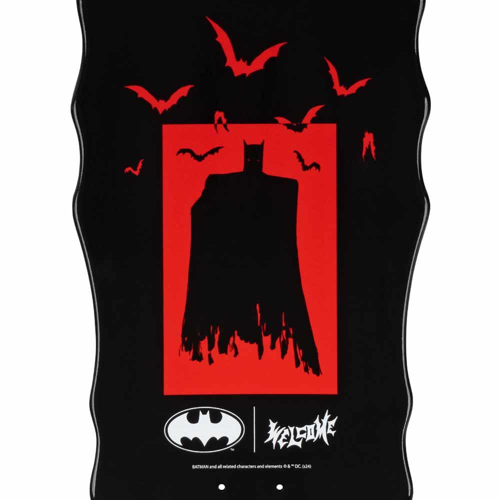 Welcome X Batman Shadow Series Skateboard Deck Batmonster Widow 10"