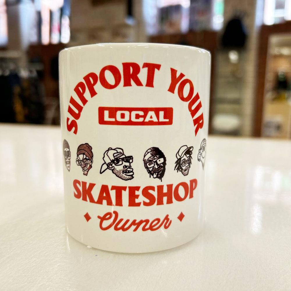 Skate Shop Day Support Your Local 2025 Jon Horner Artwork Coffee Mug