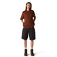 Huf Plantlife Perforated Short Sleeve Knit Top Sierra Brown