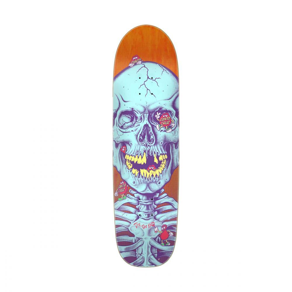 Santa Cruz Team Deck Dot Dudes FeelBase Orange Blue 8.5"