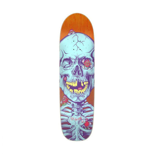 Santa Cruz Team Deck Dot Dudes FeelBase Orange Blue 8.5"