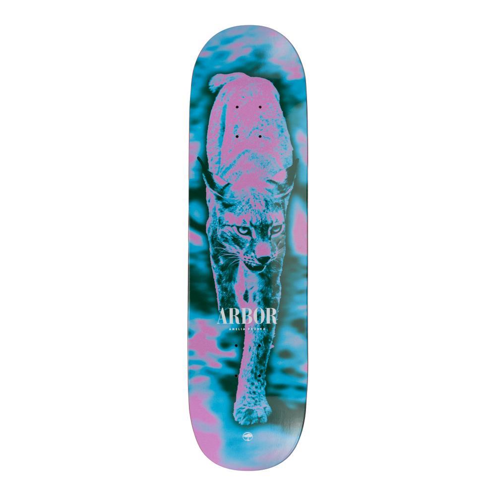 Arbor Pro Skateboard Deck Amelia Wildcat Multi 8.5"