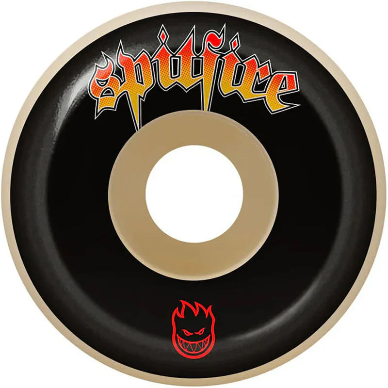 Spitfire Formula Four Skateboard Wheels 99DU Venom Script Conical Full White 52mm