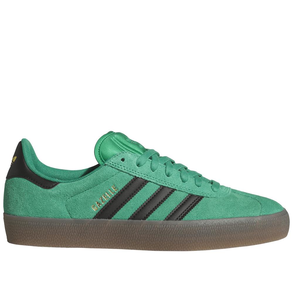 Adidas Gazelle ADV Skate Shoes Court Green Core Black Gum