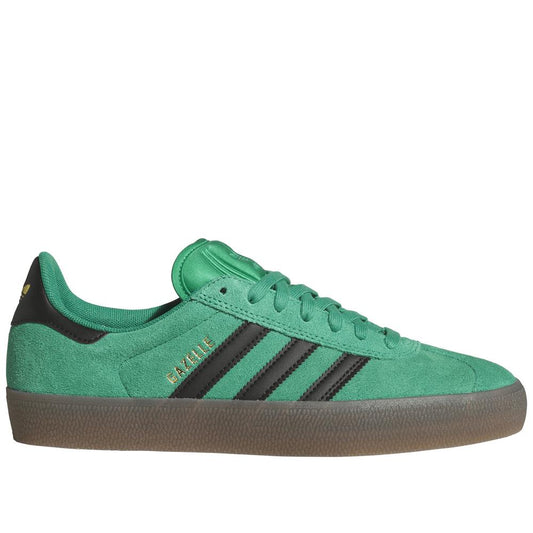 Adidas Gazelle ADV Skate Shoes Court Green Core Black Gum