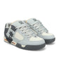 DC Shoe Co Command Skate Shoes Grey Dark Grey Orange