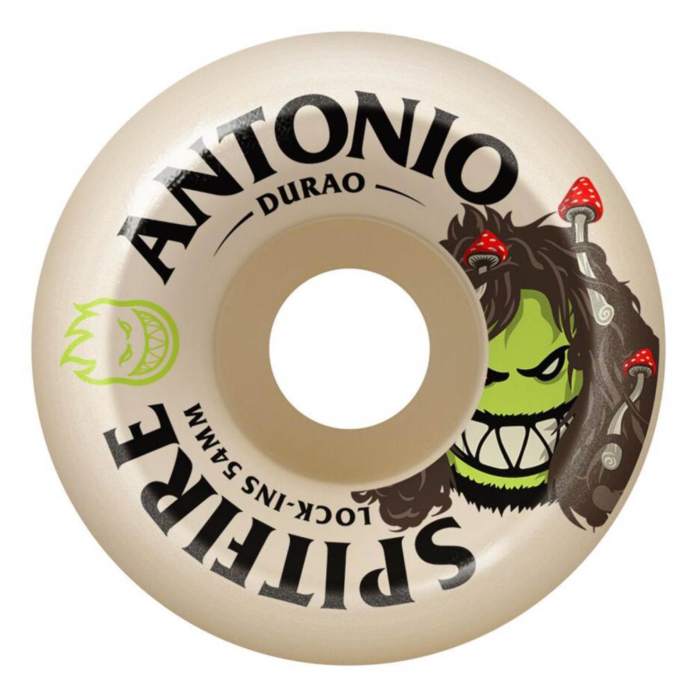 Spitfire Skateboard Wheels Formula Four Lock Ins 99DU Durao Burn Squad Natural 54mm